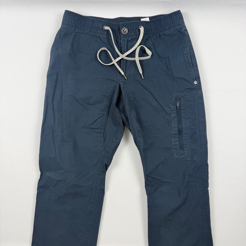 Vuori Ripstop Climber Pants Navy Blue Women Small V412 Tapered Hiking Joggers